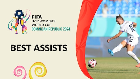 Migliori assist | Coppa del Mondo femminile FIFA U-17 Repubblica Dominicana 2024™