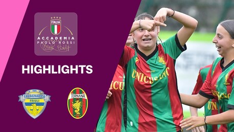 Tavagnacco Fútbol Femenino vs Ternana Women | Memorial Paolo Rossi 2025 – Femenino Sub-17 | Highlights
