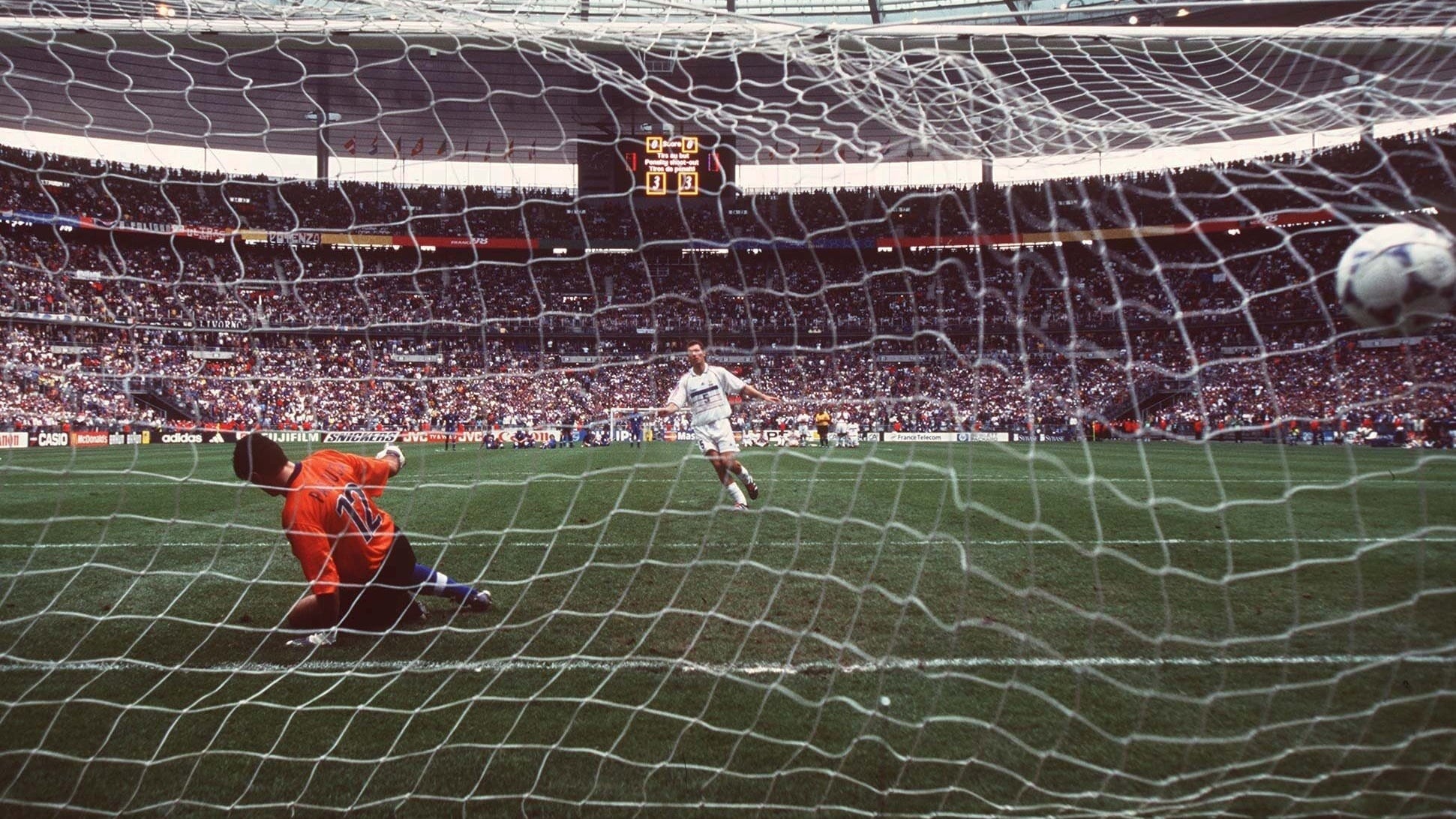 Italien - Frankreich | Viertelfinale | FIFA Fussball-Weltmeisterschaft Frankreich 1998™ | Elfmeterschießen