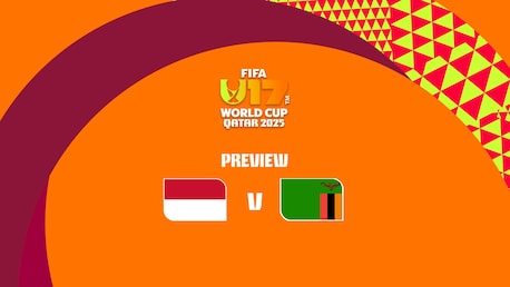 Indonésia x Zâmbia | Copa do Mundo Sub-17 da FIFA Catar 2025™ | Prévia da partida