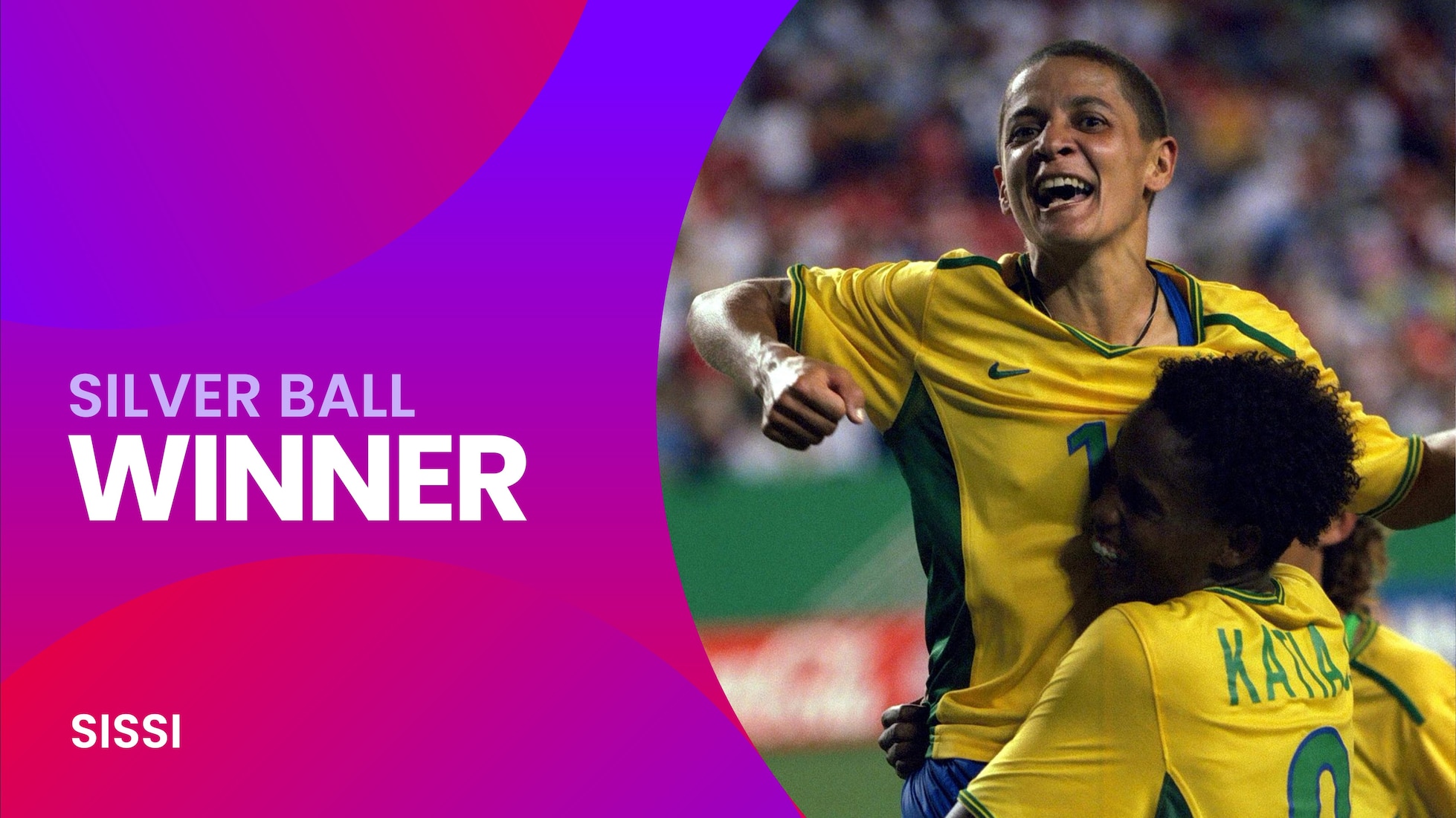 Sissi | Balón de Plata | Copa Mundial del Fútbol Femenino de la FIFA EE UU 1999™