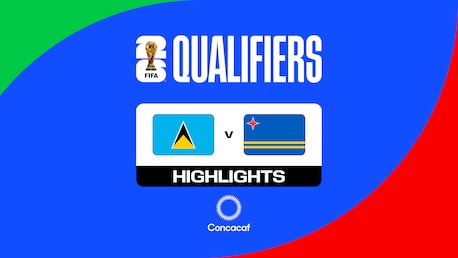 Sainte-Lucie - Aruba | Groupe C | Deuxième tour - Qualifications Concacaf | Coupe du Monde de la FIFA 26™ | Résumé Vidéo