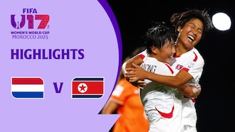 Netherlands v Korea DPR | Group B | FIFA U-17 Women's World Cup Morocco 2025™ | Highlights