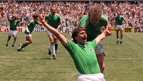 Klaus Allofs Goal 84' | Uruguay vs Germany FR | 1986 FIFA World Cup Mexico™