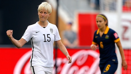 Le but de Megan Rapinoe 11' | États-Unis - Australie | Coupe du Monde Féminine de la FIFA, Canada 2015™