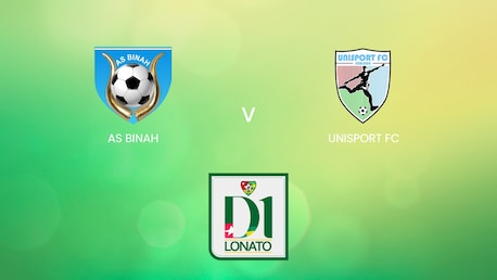 AS Binah - Unisport FC | Championnat de Première Division D1 2024/25 | Match completo