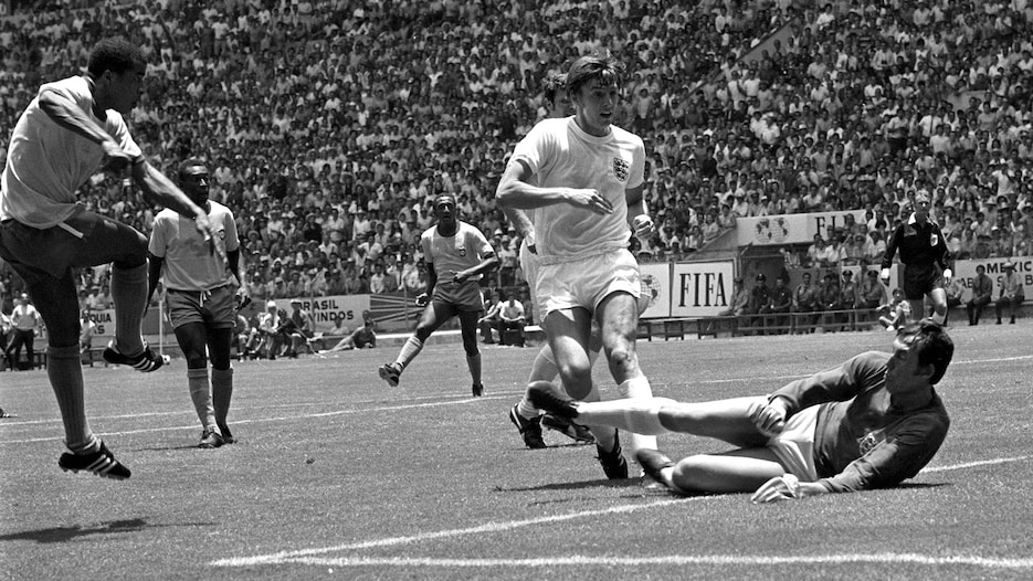 Gol di Jairzinho 59' | Brasile vs Inghilterra | Coppa del Mondo FIFA Messico 1970