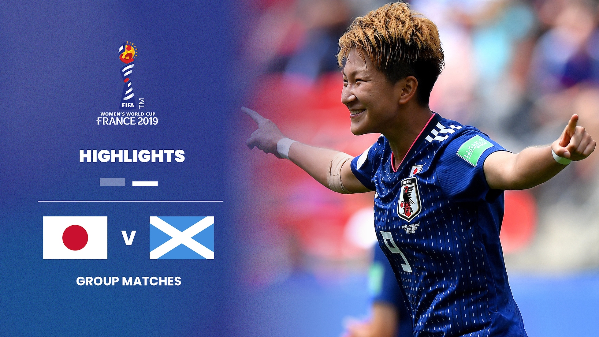 Japan - Schottland | Gruppe D | FIFA Frauen-Weltmeisterschaft Frankreich 2019™ | Highlights