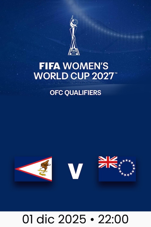 Samoa Estadounidense vs Cook Islands | Primera ronda | Clasificatorios de la OFC | Copa Mundial Femenina de la FIFA 27™