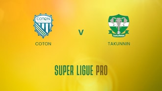 Coton - Takunnin | Super Ligue Pro | Benin | Spiel in voller Länge