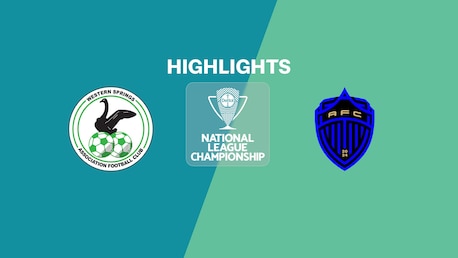 Western Springs - Auckland FC Reserves | Championnat de la Ligue Nationale 2025 | Résumé vidéo