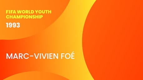 Marc-Vivien Foé à 17 ans | Championnat du Monde Juniors de la FIFA, Australie 1993™