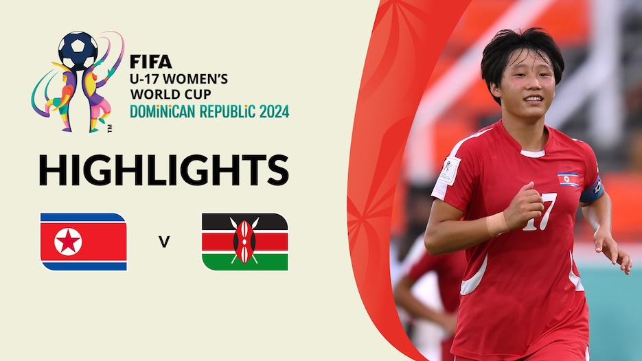 Korea DPR v Kenya | Group C | FIFA U-17 Women's World Cup Dominican Republic 2024™ | Highlights