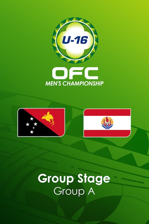 Papua New Guinea x Tahiti | Fase de grupos | Campeonato Masculino OFC Sub-16 2025 | Jogo completo