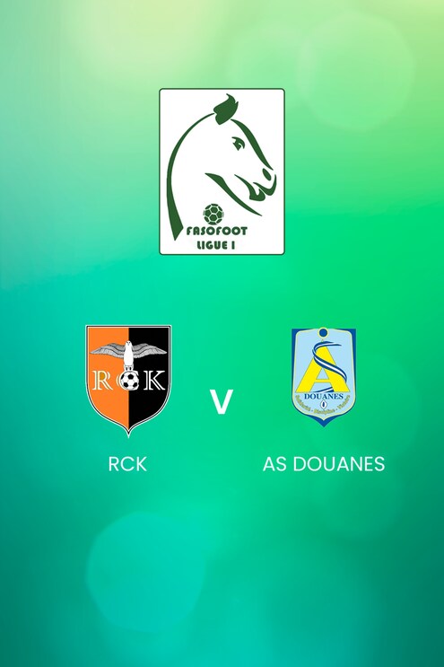 RCK - AS Douanes | Ligue 1 | Burkina Faso | Match complet