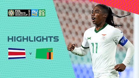 Costa Rica vs Zambia | Grupo C | Copa Mundial Femenina de la FIFA Australia & Nueva Zelanda 2023™ | Highlights (Sin relato)