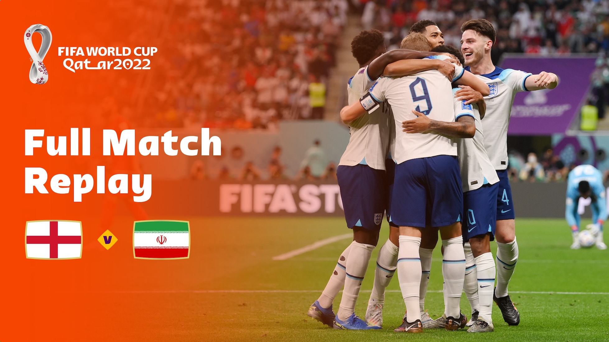 Inghilterra - Repubblica Islamica dell'Iran | Gruppo B | Coppa del Mondo FIFA Qatar 2022 | Match completo