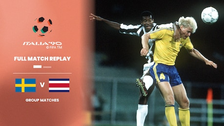 Sweden v Costa Rica | Group C | 1990 FIFA World Cup Italy™ | Full Match Replay