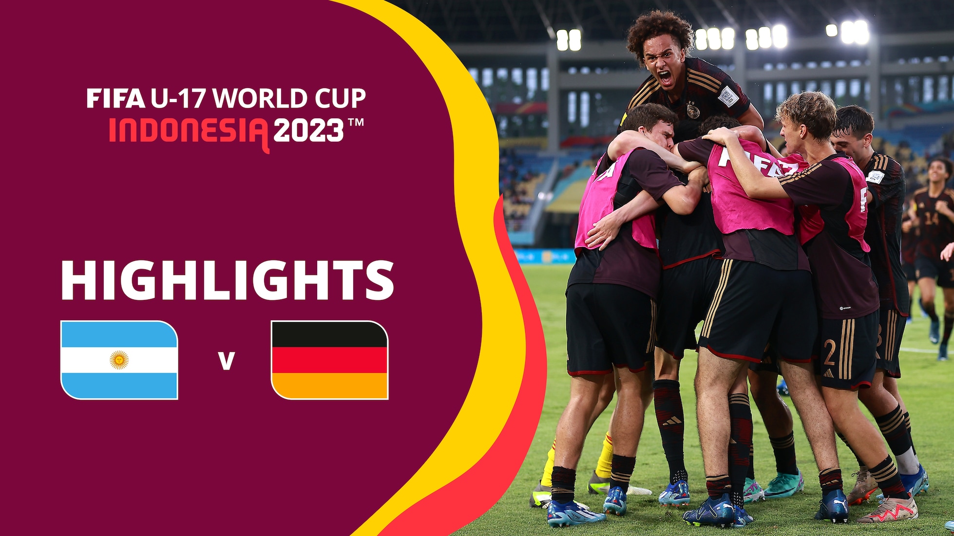 Argentina v Germany | Semi-finals | FIFA U-17 World Cup Indonesia 2023™ | Highlights