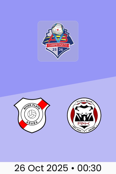River Plate Aruba v Real Koyari | Division Honor 2025-26
