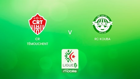 CR Témouchent vs RC Kouba | Ligue 2 2024/25 | Argelia | Partido completo