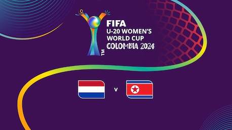 Niederlande - Korea DVR | Gruppe F | FIFA U-20-Frauen-Weltmeisterschaft Kolumbien 2024™ | Spiel in voller Länge