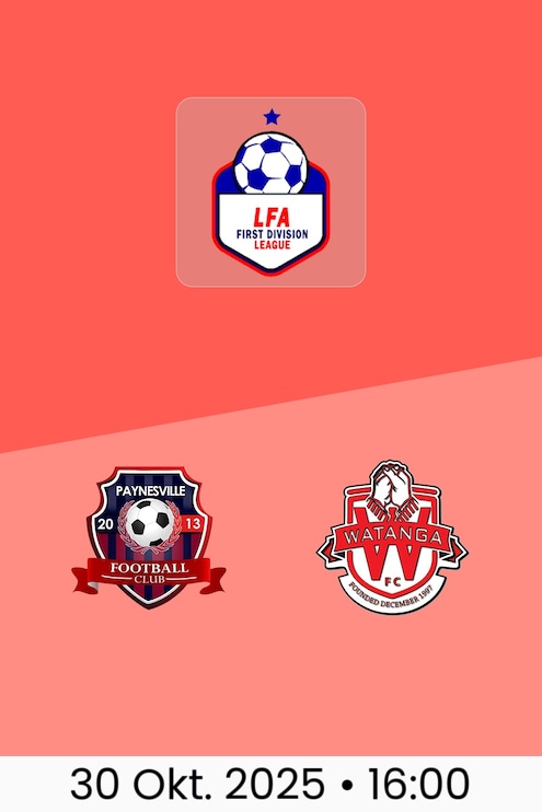 Paynesville FC - Watanga FC | LFA First Division League 2025/26