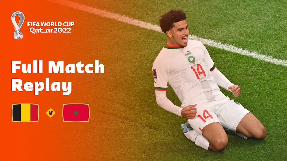Belgium v Morocco | Group F | FIFA World Cup Qatar 2022™ | Full Match Replay
