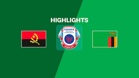 Angola - Zambie | Match pour la troisième place | COSAFA U-20 Youth Championship 2025 | Résumé vidéo
