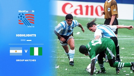 Argentina v Nigeria | Group D | 1994 FIFA World Cup USA™ | Highlights