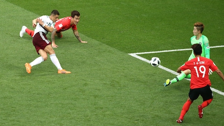 Javier Hernandez Goal 66' | Korea Republic v Mexico | 2018 FIFA World Cup Russia™