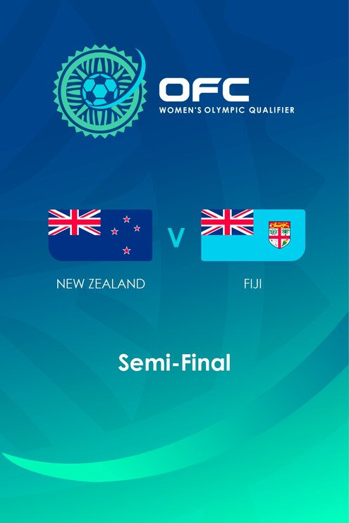 Nueva Zelanda vs Fiyi | Semifinales | OFC Women’s Olympic Football Tournament | Partido completo