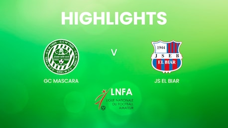 GC Mascara - JS El Biar | Ligue 2 2024/25 | Algerien | Highlights