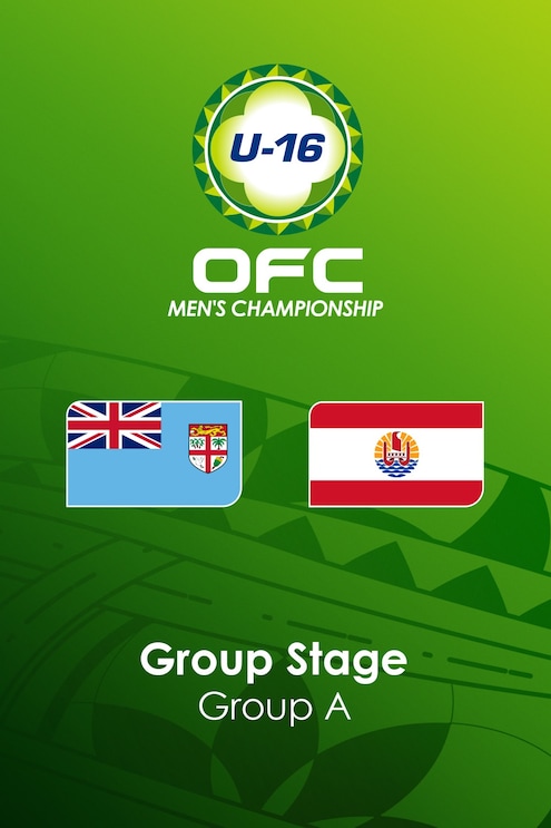 Fiji vs Tahiti | Fase de grupos | Campeonato Masculino Sub-16 de la OFC 2025 | Partido completo