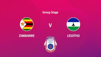 Zimbábue x Lesoto | Fase de grupos | HOLLYWOODBETS COSAFA Women's Championship 2024 | Jogo completo