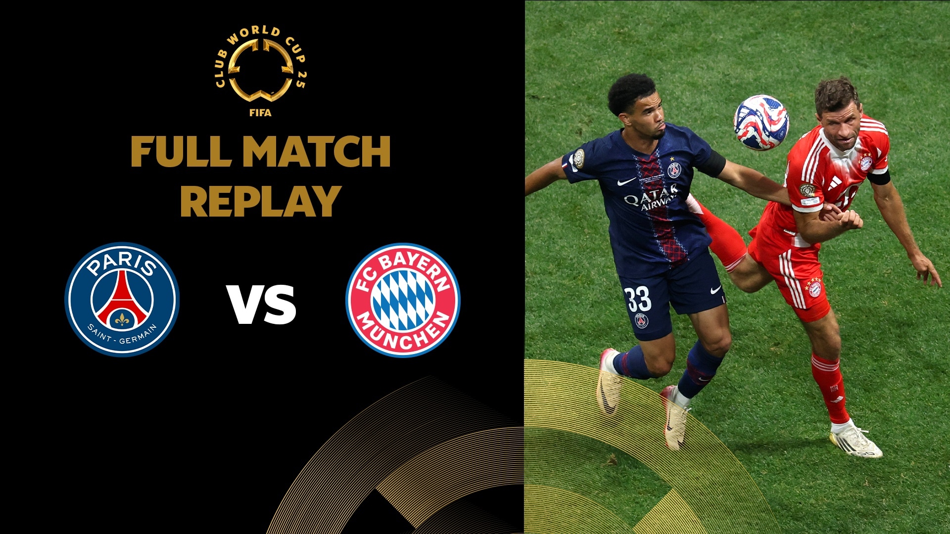 Paris Saint-Germain vs FC Bayern München | Cuartos de final | Mundial de Clubes FIFA 2025™ | Partido Completo