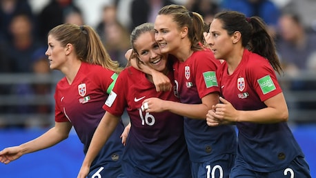 Guro Reiten Goal 16' | Norway v Nigeria | FIFA Women's World Cup France 2019™