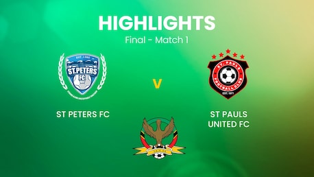 Saint Peters FC - Saint Pauls United FC | Finale - Match 1 | Premier League | Saint-Christophe-et-Niévès | Résumé vidéo