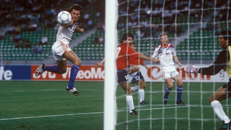 Tomáš Skuhravý Goal 63' | Czechoslovakia vs Costa Rica | 1990 FIFA World Cup Italy™