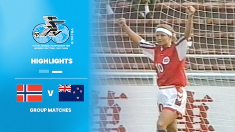 Norwegen - Neuseeland | Gruppe A | FIFA Frauenfussball-Weltmeisterschaft VR China 1991™ | Highlights