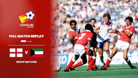 Inghilterra - Kuwait | Gruppo 4 | Coppa del mondo FIFA Germania 1982 | Match completo