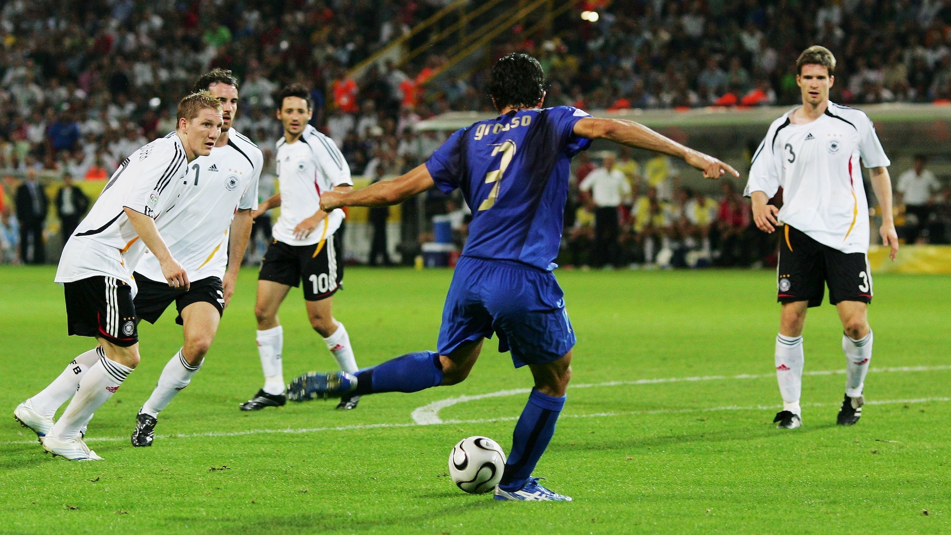 Gol de Fabio Grosso 119' | Alemania vs Italia | Copa Mundial de la FIFA Alemania 2006™