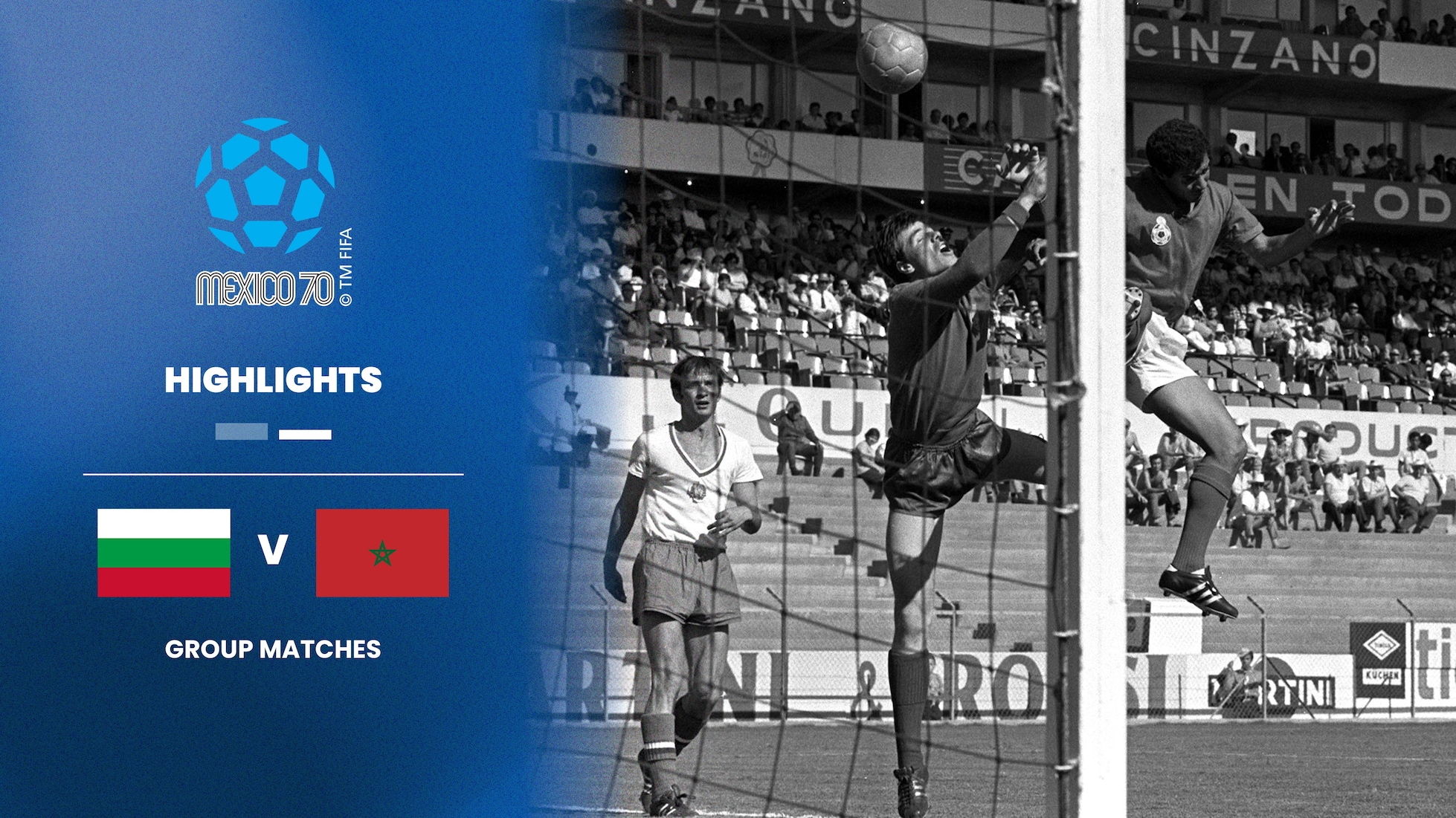 Bulgarie - Maroc | Groupe 4 | Coupe du Monde de la FIFA, Mexique 1970™ | Résumé vidéo