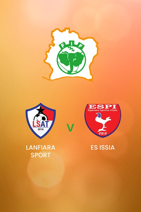 Lanfiara Sport vs Esperance Sportive de Issia Wazi | Côte d'Ivoire Ligue 2 | Partido completo