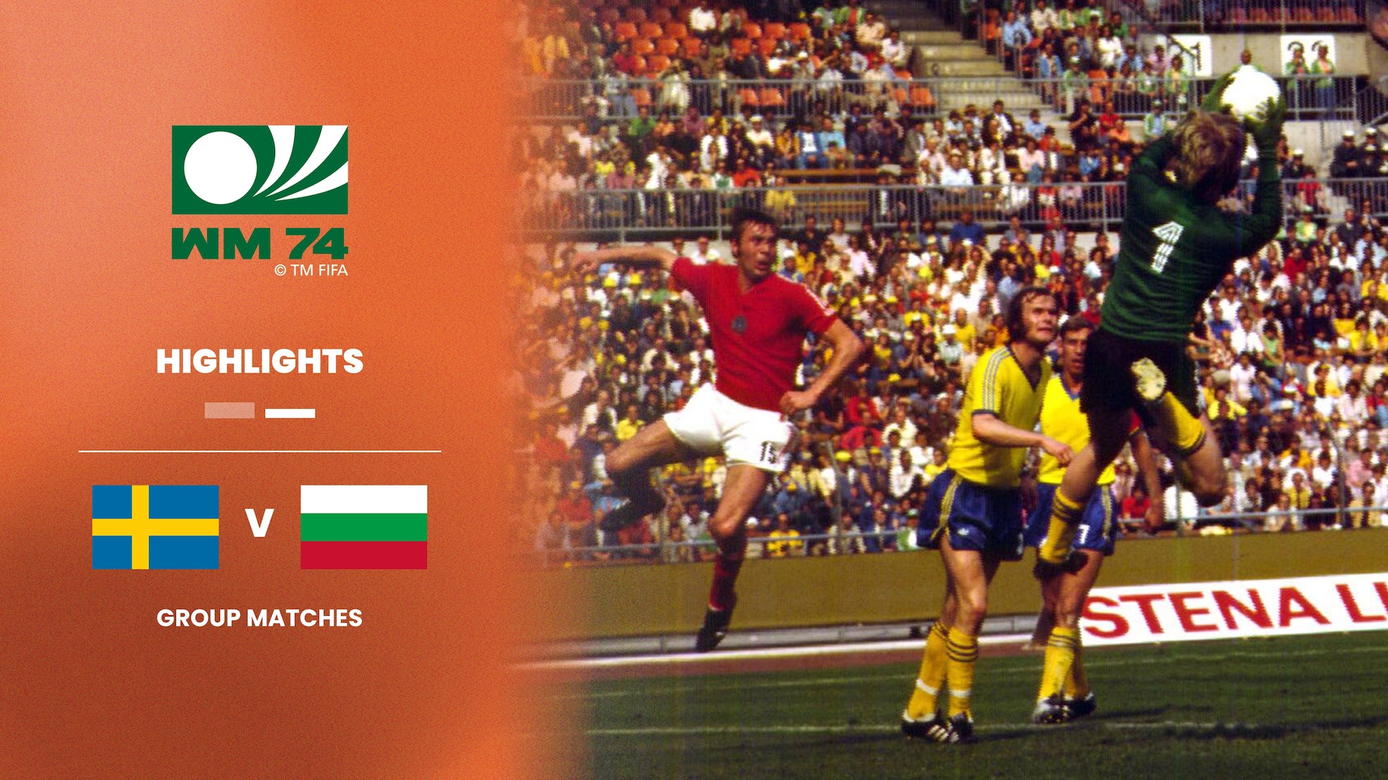 Svezia - Bulgaria | Gruppo 3 | Coppa del Mondo FIFA Germania 1974 | Highlights