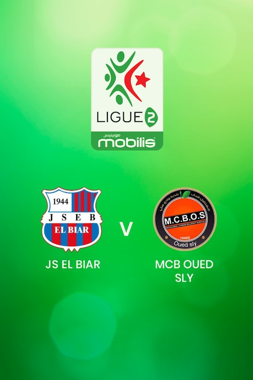 JS El Biar - MCB Oued Sly | Ligue 2 2024/25 | Algerie | Match complet