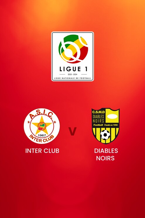 Inter Club - Diables Noirs | Championnat National Direct Ligue 1 | Congo | Match completo