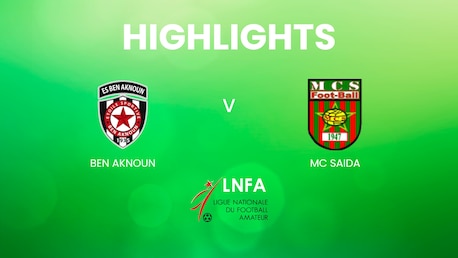 Ben Aknoun v MC Saida | Ligue 2 2024/25 | Algeria | Highlights