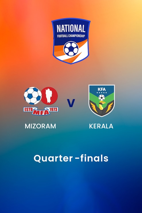 Mizoram v Kerala | Quarter-finals | Santosh Trophy | Partido completo