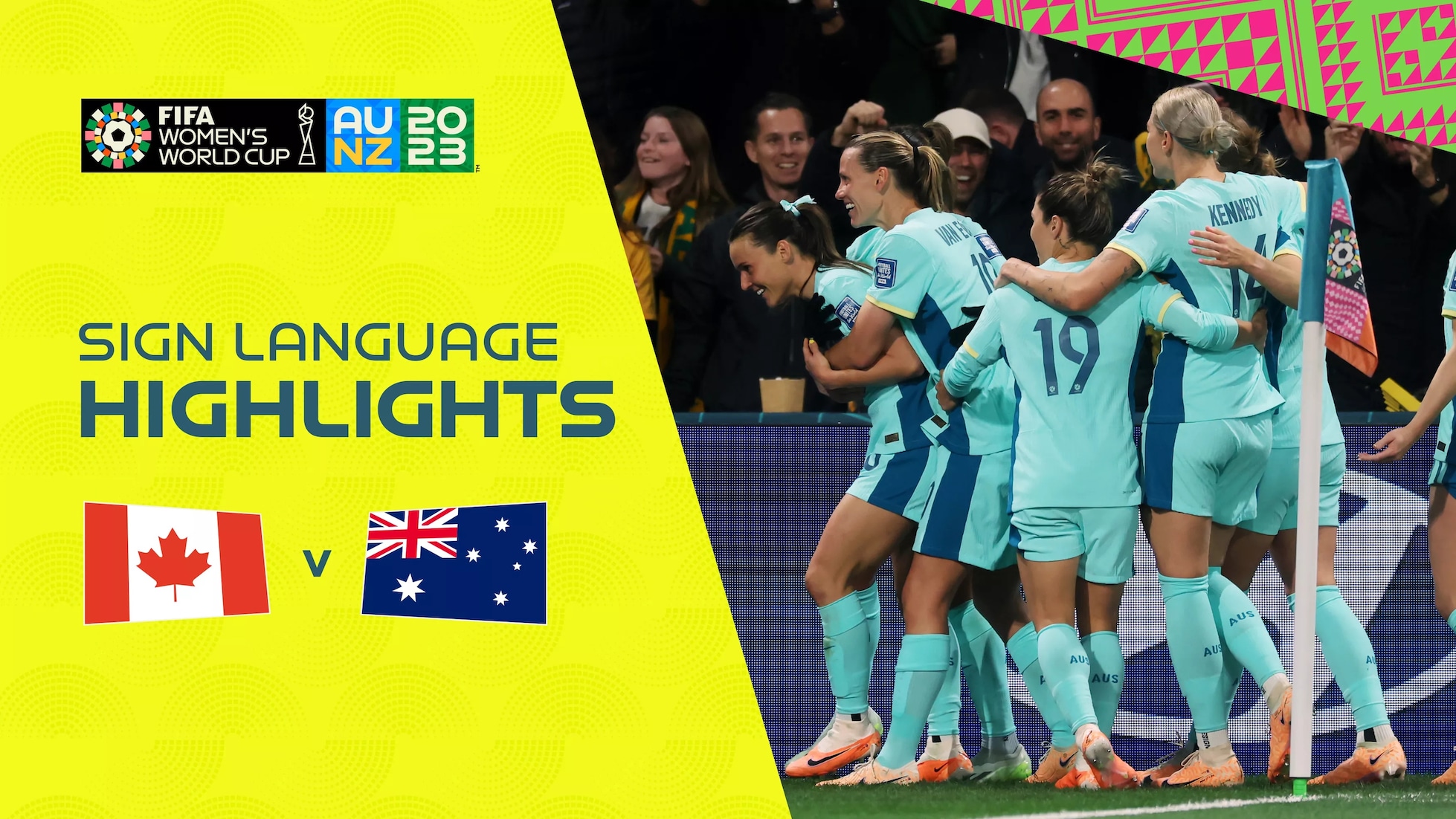 Canadá vs Australia | Grupo B | Copa Mundial Femenina de la FIFA Australia & Nueva Zelanda 2023™ | Highlights (Lengua de signos)